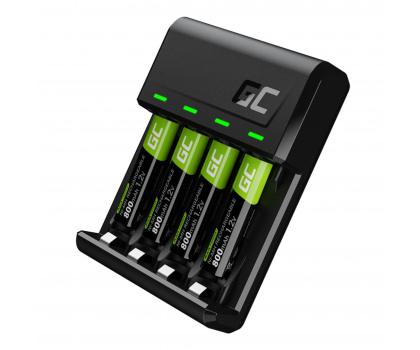 Ładowarka do akumulatorów Green Cell VitalCharger + 4x AAA/HR03 800mAh